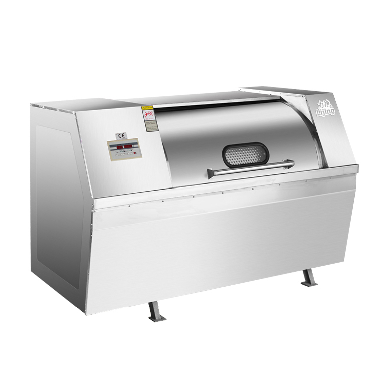 半自动工业卧式洗衣机