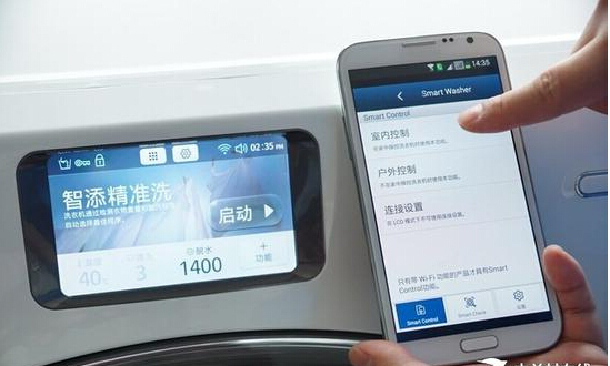 2017智能工业洗衣机将会成主角-APP控制洗涤