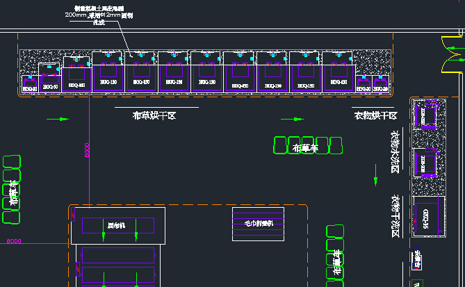 广州力净浅析工业洗衣机的正确安装方法