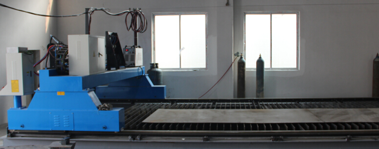 力净公司工业洗衣机部门新购进激光切割机