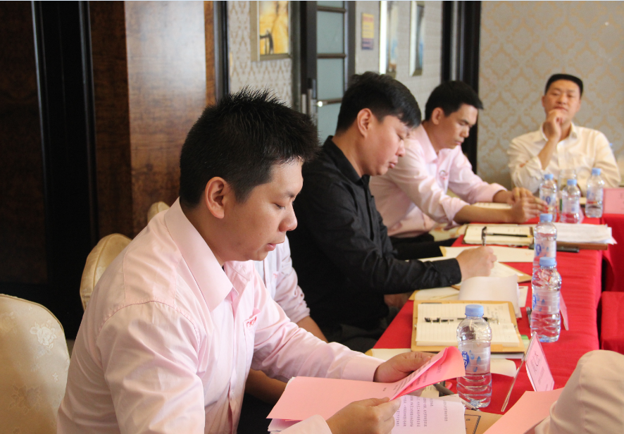 2018年3月30日广州力净洗涤机械有限公司召开销售大会