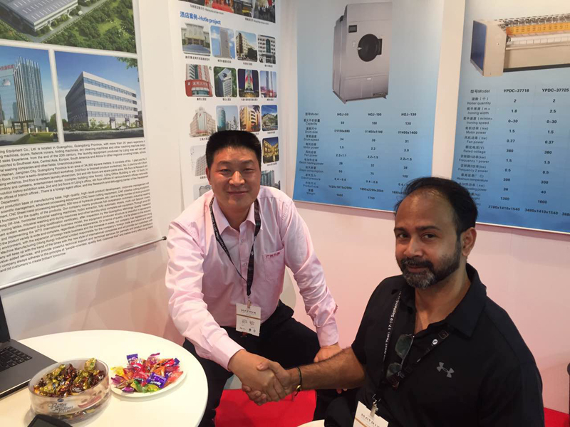 力净洗涤设备有限公司荣登迪拜国际酒店展览会