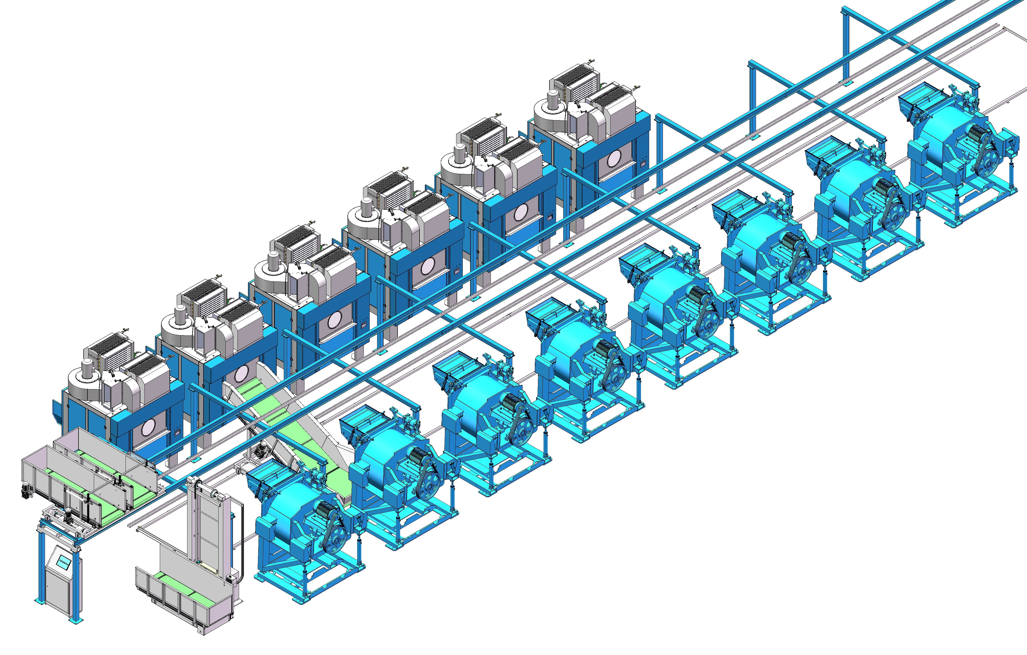 广东力净智能集成式自动化洗涤系统介绍
